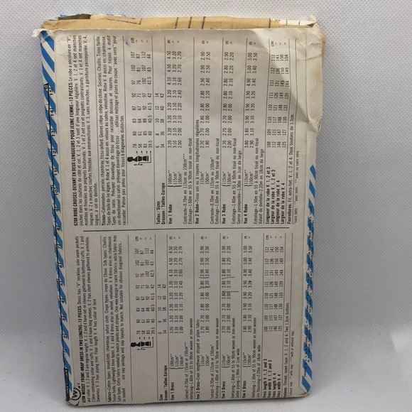 Simplicity 6208 Misses Mock Wrap Dress Sewing Pattern Size Medium10-12-14 Uncut - Picture 5 of 11